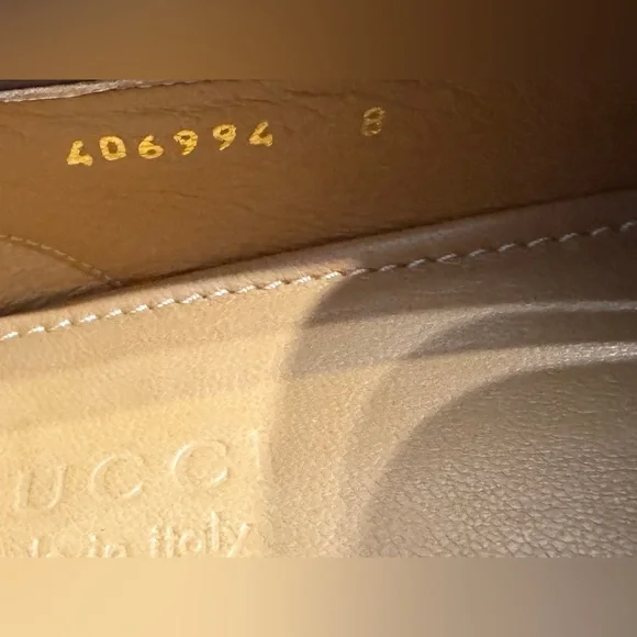 GUCCI Jordaan Horsebit Brown Leather Loafer 8 /8.5 US Moccasin $1100